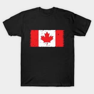 Flag Canada. Canada flag. National symbol of Canada T-Shirt